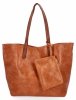 Torebka Damska Shopper Bag XXL firmy Herisson Jasno Ruda